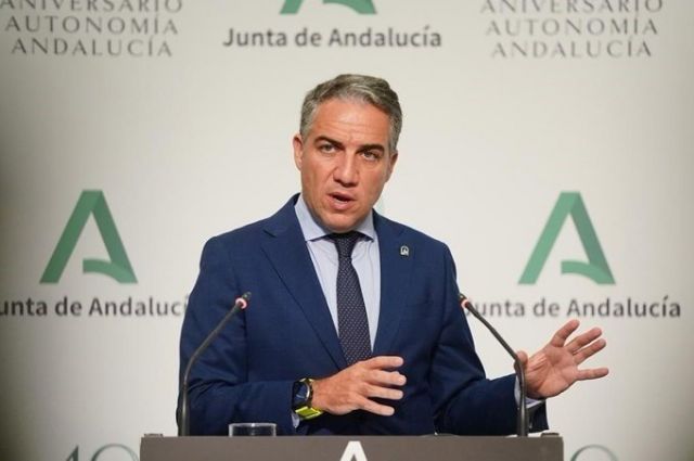 El portavoz del Gobierno andaluz, Elas Bendodo