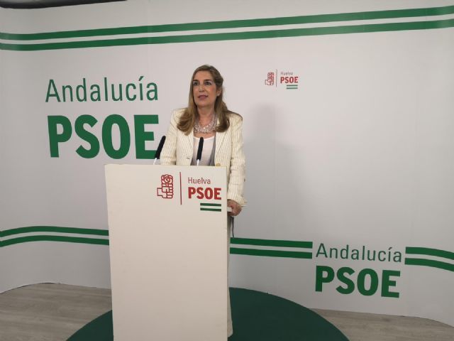La parlamentaria andaluza por el PSOE de Huelva y vocal en la Comisin de Economa, Conocimiento, Empresas y Universidad en la Cmara andaluza, Manuela Serrano