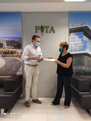 El director del PITA y la asesora del IAM en Almera