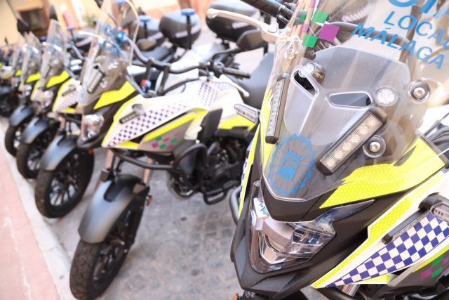 Nuevas motocicletas de la Polica Local de Mlaga