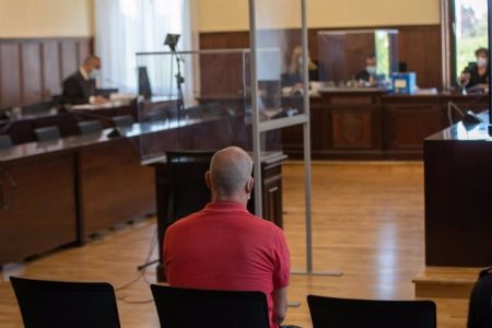 Primera sesin del juicio contra el conocido como el loco del chndal - Eduardo Briones - Europa Press