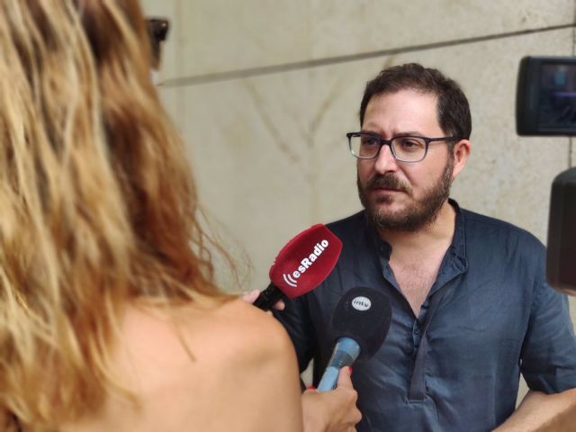 El parlamentario de Adelante Andaluca Diego Crespo