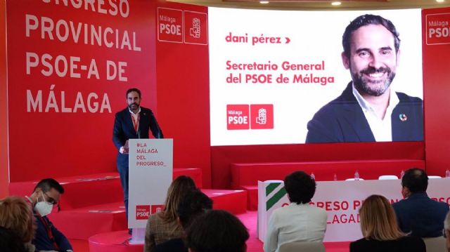Daniel Prez, secretario general del PSOE de Mlaga