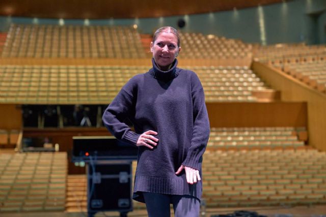 La bailaora flamenca Sara Baras estrenar su nuevo espectaculo Alma en el Teatro de la Maestranza de Sevilla