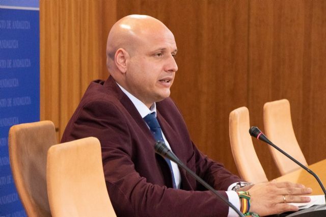 El portavoz adjunto de Vox en el Parlamento andaluz, Rodrigo Alonso
