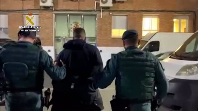 Detencin El Melillero por la Guardia Civil en Mijas