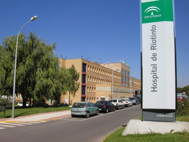 Fachada del Hospital de Riotinto