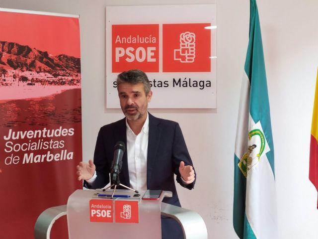 El portavoz del PSOE en la Diputacin de Mlaga, Jos Bernal