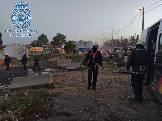 Intervenciin policial en El Vacie