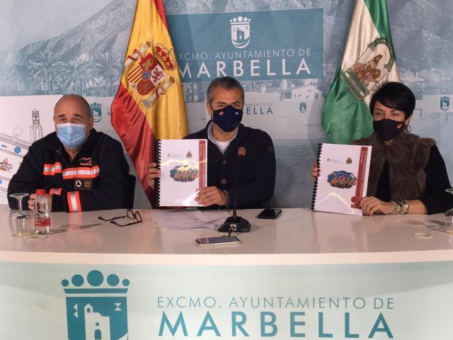 Presentacin dispositivo en las Cabalgatas estticas de Marbella y San Pedro Alcntara.
