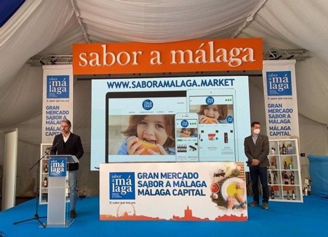El vicepresidente primero de la Diputacin, Juan Carlos Maldonado, en la presentacin del market place