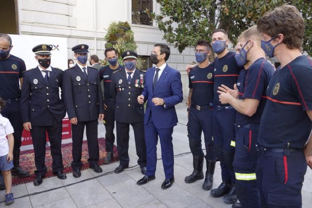 Granada ya cuenta con una plantilla de 168 bomberos tras la incorporacin de nuevos efectivos