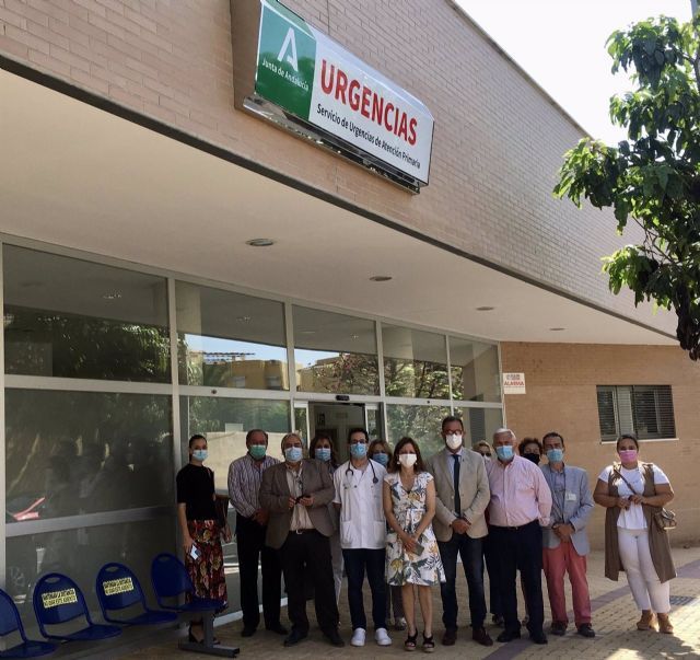 Urgencias del centro de salud de Churriana que abre sus puertas despus de aos de espera