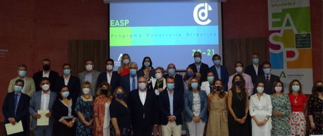 Treinta profesionales finalizan el Programa de Desarrollo Directivo del SAS que realiza la EASP