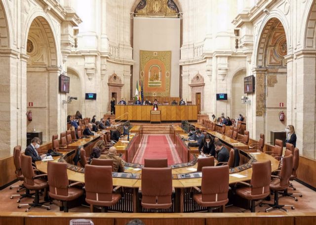 Saln de Plenos del Parlamento de Andaluca