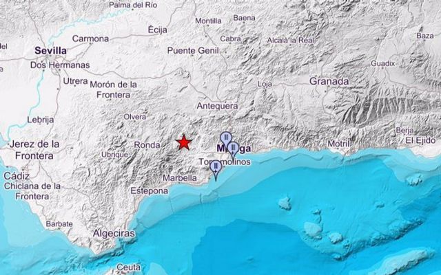 Sesmo de magnitud 3.1 con epicentro en Casarabonela (Mlaga)