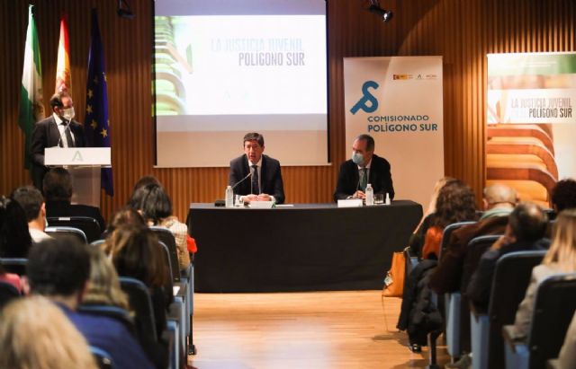 El vicepresidente de la Junta de Andaluca y coordinador autonmico de Ciudadanos, Juan Marn, este lunes en Sevilla