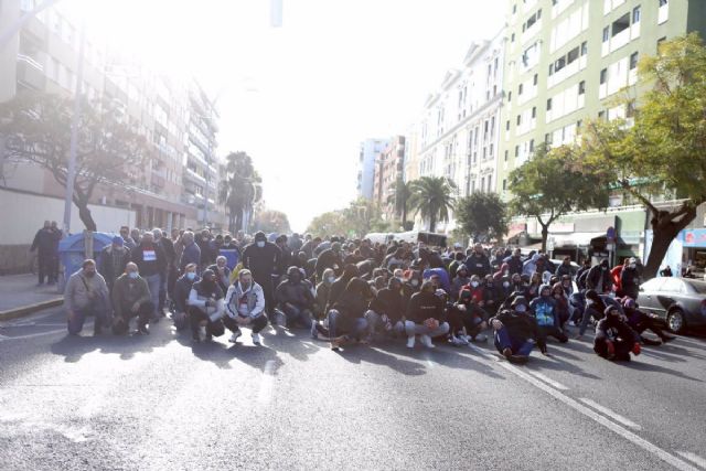 Nuevos cortes de carretera en la huelga del metal de Cdiz, en una imagen de archivo - Nacho Frade - Europa Press