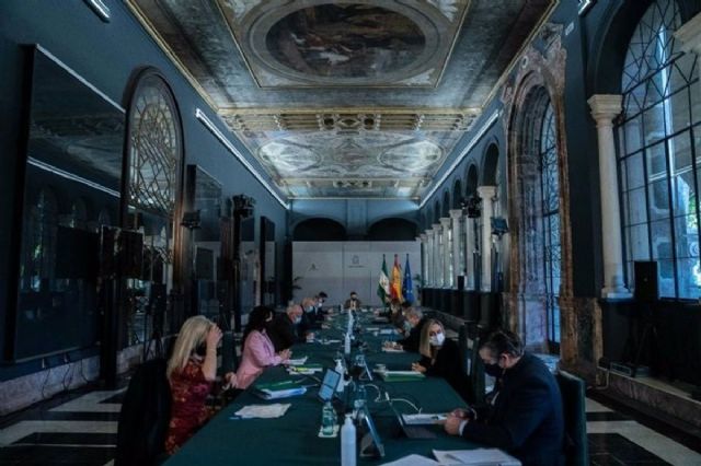 Reunin del Consejo de Gobierno de la Junta de Andaluca presidida por Juanma Moreno este 23 de noviembre