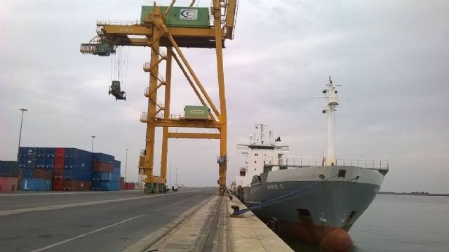 Nueva lnea de contenedores del puerto de Huelva con el norte de Europa