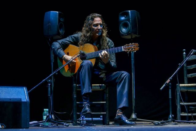 El guitarrista Tomatito acta durante un concierto en Noches del Botnico, a 9 de julio de 2021, en Madrid. - Ricardo Rubio - Europa Press