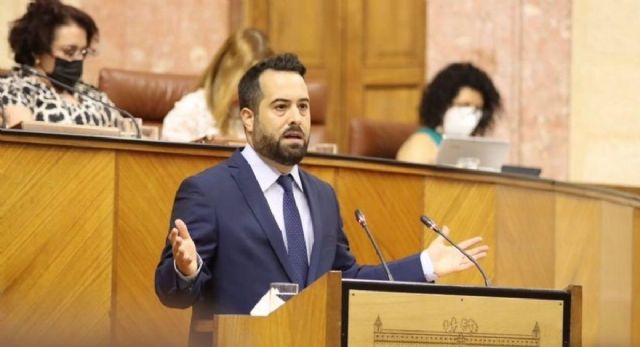 El parlamentario andaluz de Ciudadanos (Cs) Fran Carrillo