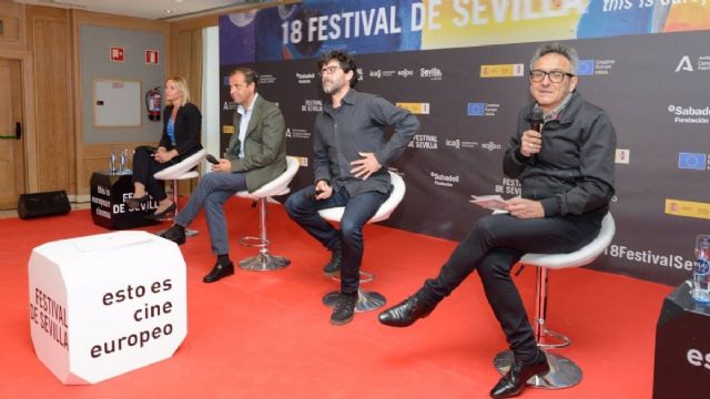 Rueda de prensa para presentar el Premio a la Trayectoria del Festival de Cine de Sevilla al director de fotografa lex Cataln