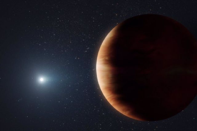 Sistema planetario formado por una enana blanca y un planeta gaseoso