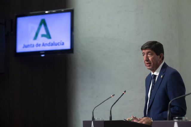 El vicepresidente de la Junta de Andaluca, Juan Marn - Mara Jos Lpez - Europa Press