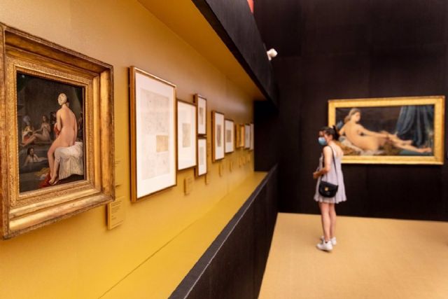 Muestra Odaliscas. De Ingres a Picasso expuesta en el Palacio de Carlos V, en el conjunto monumental de la Alhambra