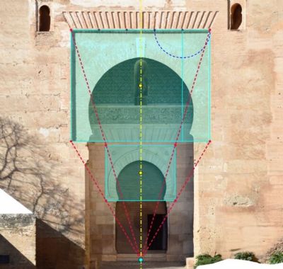 Anlisis de la Puerta de la Justicia (Alhambra) en los Paseos Matemticos Al-ndalus