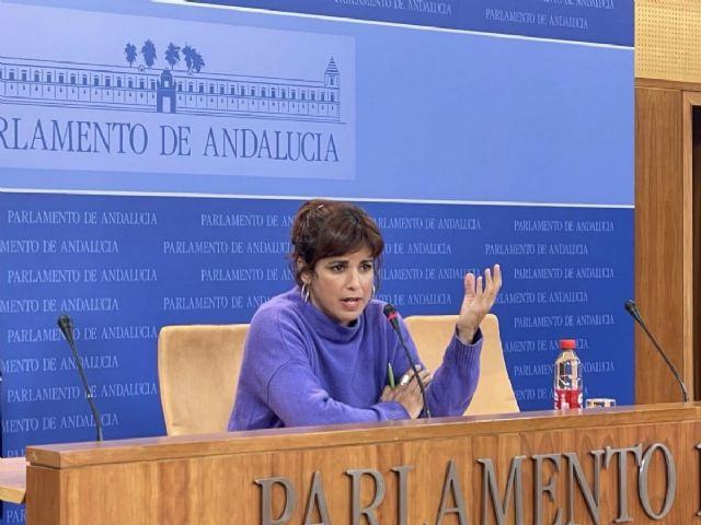 La parlamentaria andaluza Teresa Rodrguez