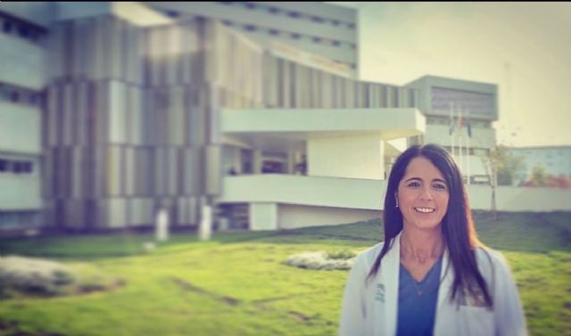 La enfermera del Hospital Universitario Virgen Macarena Beatriz Tena