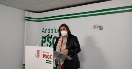 La secretaria de Aguas de la Comisin Ejecutiva Provincial del PSOE de Huelva, Laura Pichardo