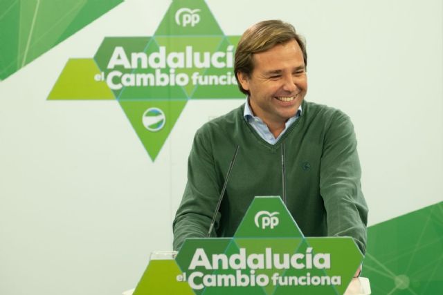 El coordinador general del Partido Popular de Andaluca, Antonio Repullo