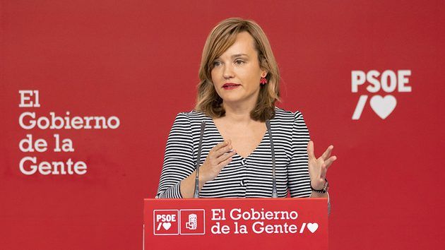 Pilar Alegra, portavoz del PSOE