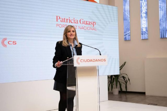 La portavoz nacional de Ciudadanos (CS), Patricia Guasp
