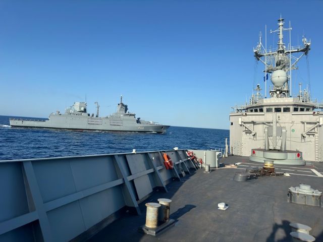 Fragata Navarra en la Operacin Sea Guardian